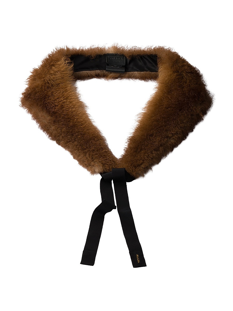 Women's Shearling Collar - Brown | Saks Fifth Avenue