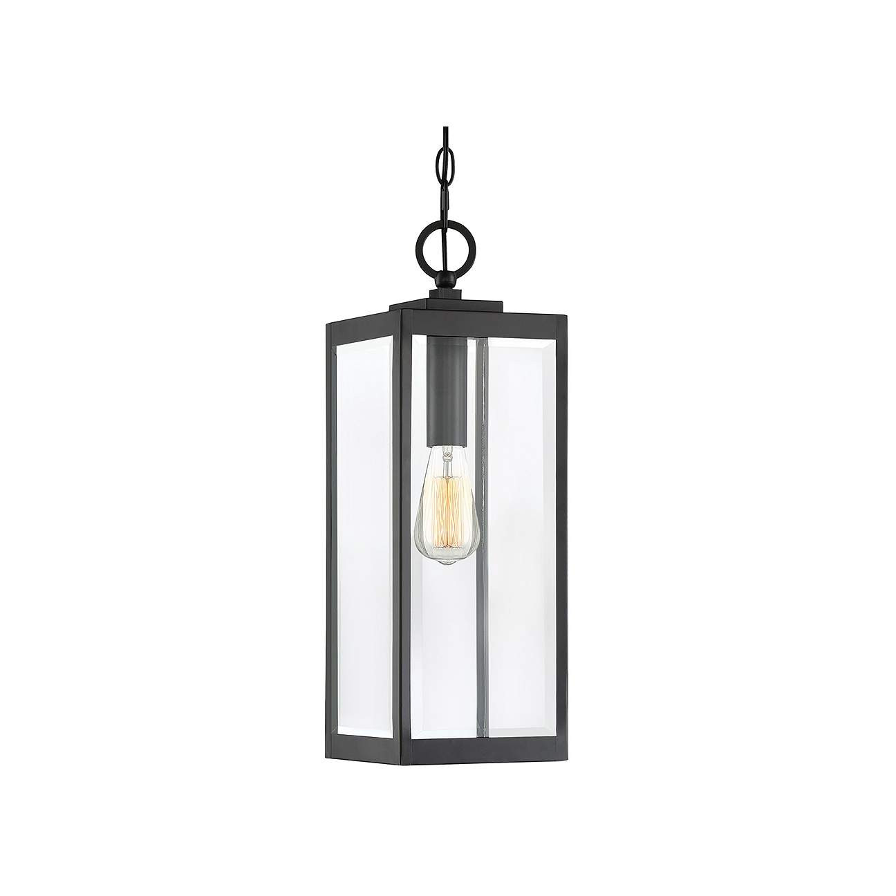 Quoizel Westover 20 3/4"H Earth Black Outdoor Hanging Light | LampsPlus.com
