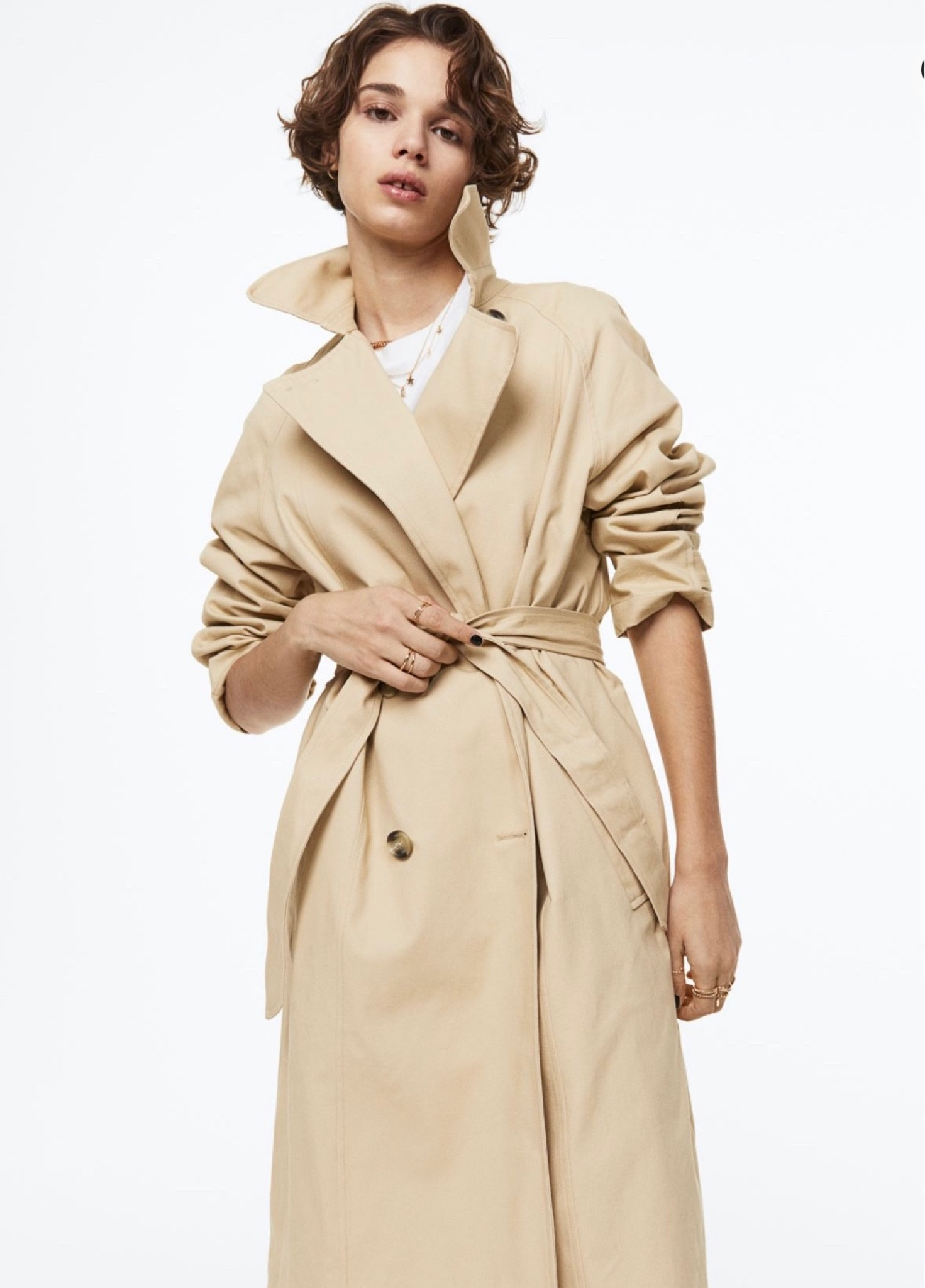 H & M - Cotton Twill Trench Coat - … curated on LTK