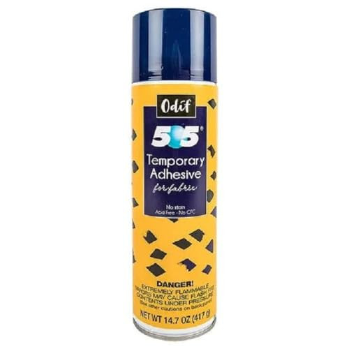 Odif USA 505 Spray and Fix Temporary Fabric Adhesive 14.7 Oz | Amazon (US)