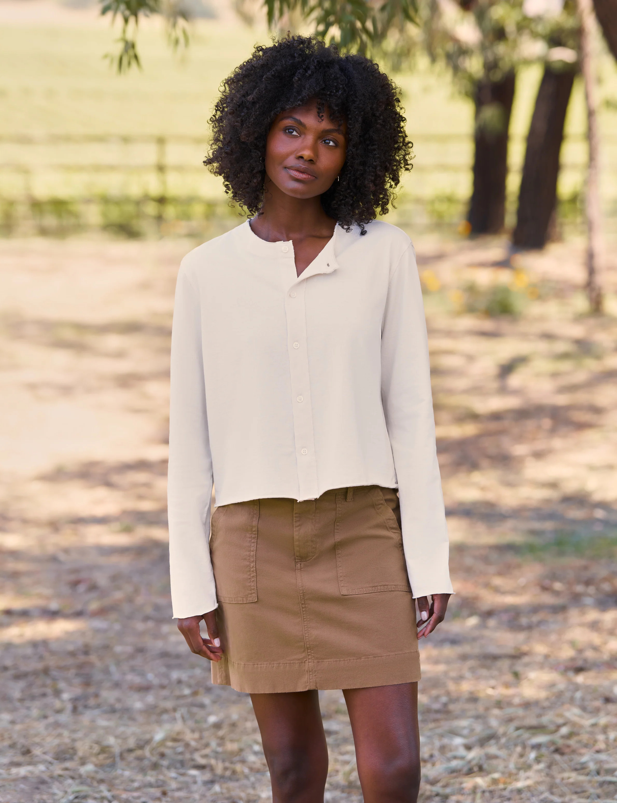 JACKIE Vintage White, Vintage Jersey Vintage White / L | Frank & Eileen
