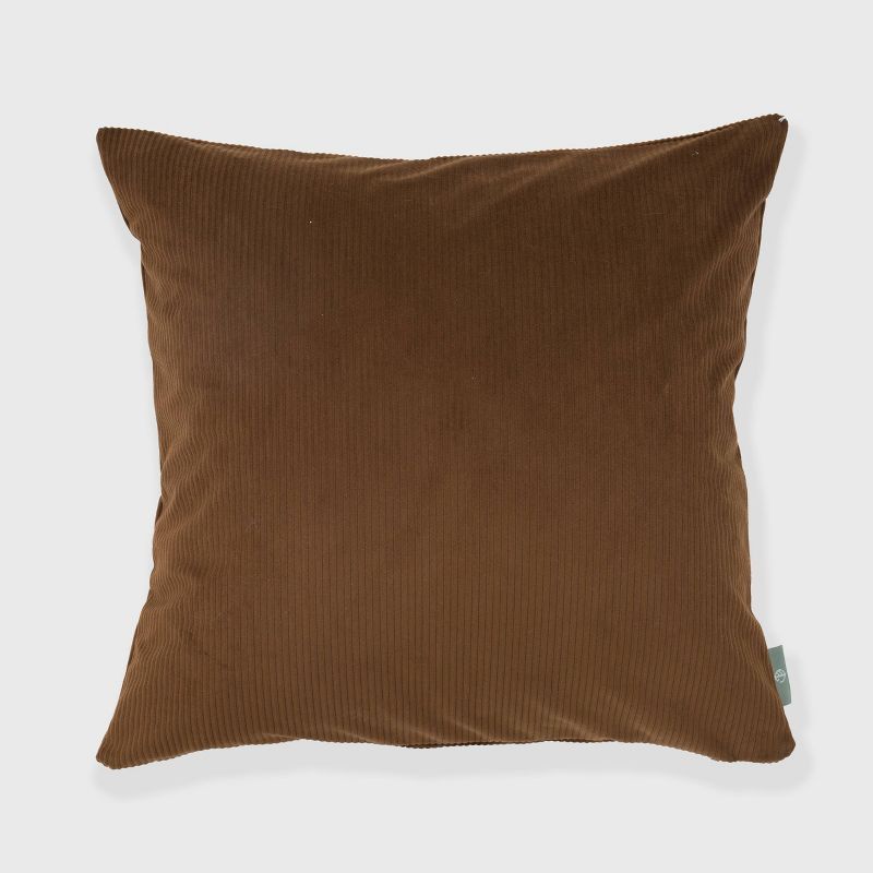 18"x18" Solid Ribbed Textured Square Throw Pillow - freshmint | Target