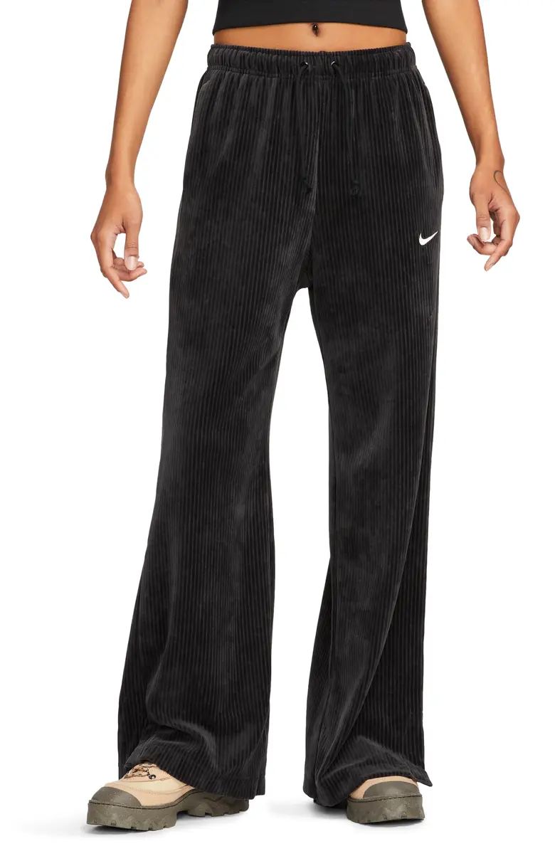 Nike Sportswear Velour High Waist Pants | Nordstrom | Nordstrom