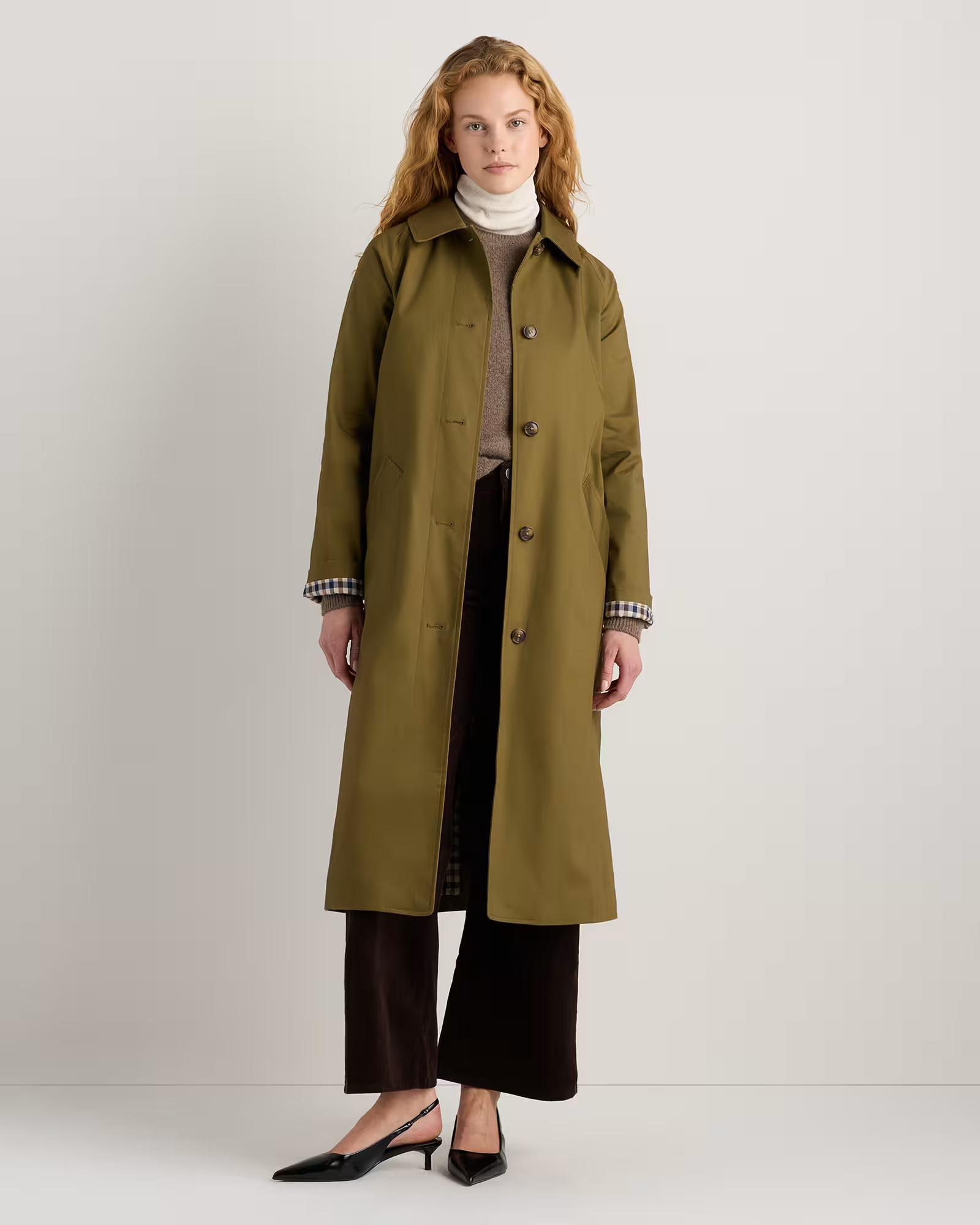 Comfort Stretch Mac Coat | Quince