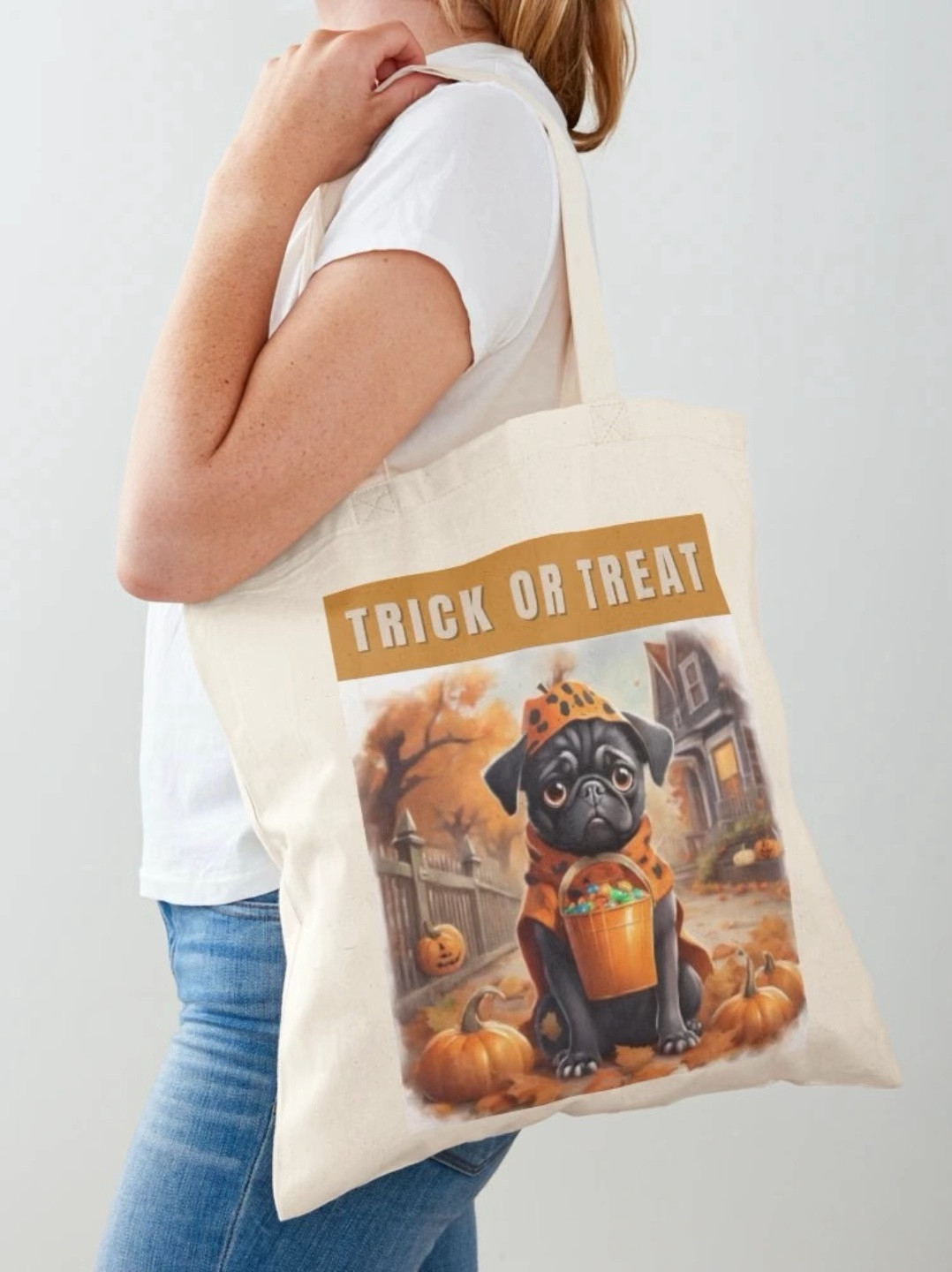 Halloween Pug - Trick or Treat

Ships Worldwide 

#LTKFamily #LTKHalloween #LTKSaleAlert