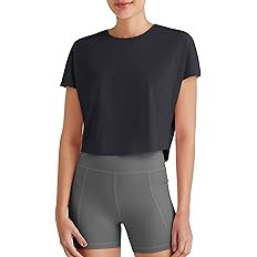 G4Free Lightbreeze Womens Workout Tops Batwing Sleeve Tees Loose Fit Athletic Gym Shirts Basic Yo... | Amazon (US)