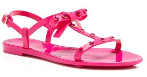 Details about   NIB Kate Spade Womens SAVANNAH Studded Bow Pink Rubber Jelly Sandal 9 / 39 NIB 
... | eBay US