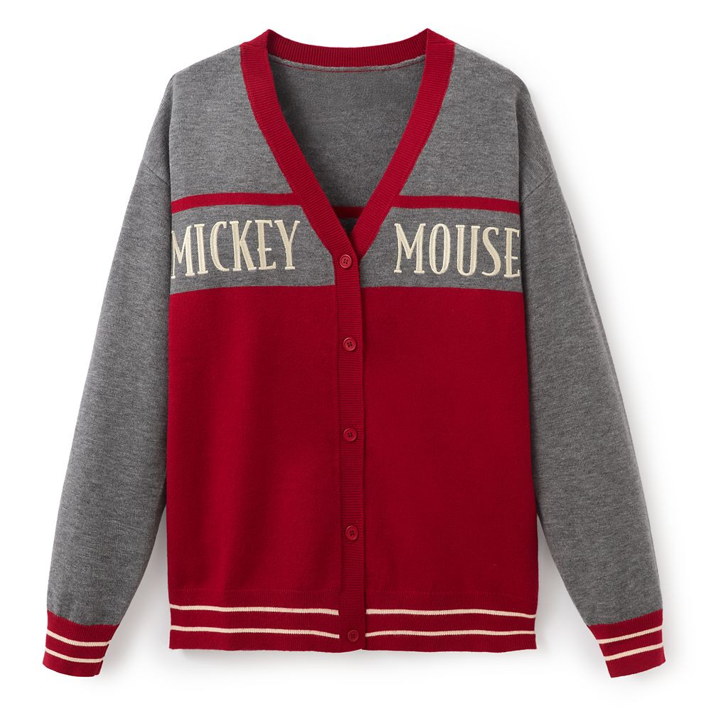 Mickey Mouse Letterman Cardigan Sweater for Women by Her Universe | Disney Store