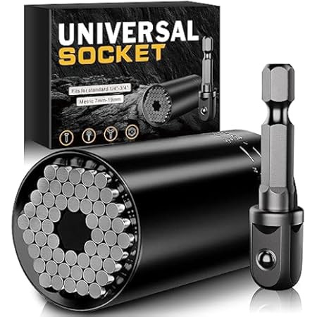Father's Day Gift for Dad RAK Universal Socket Tool - Super Socket Gifts for Him - Adjustable Gri... | Amazon (US)