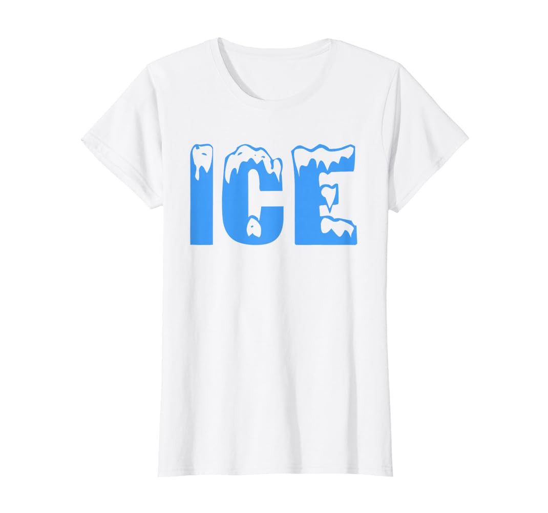 Ice Ice and Baby Family Funny Halloween Costume Couples T-Shirt | Amazon (US)