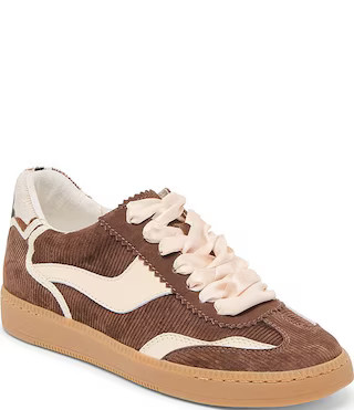 Dolce Vita Notice Suede Corduroy Retro Cow Print Sneakers | Dillard's | Dillard's
