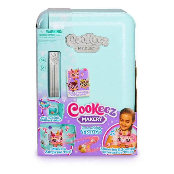 Cookeez Makery Freezy Cakez Surprise Playset Plush (Mini Fridge) | Scheels