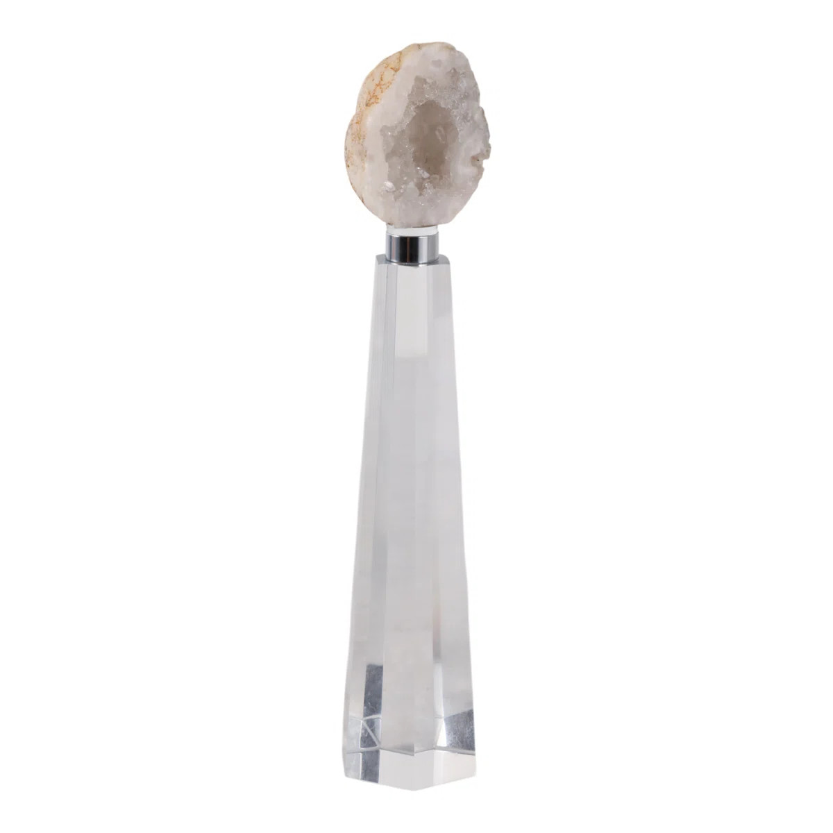 Oakden Agate On Crystal Base Sculpture Statues For Home Decor - Decorations For Living Room - Sty... | Wayfair North America