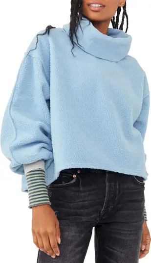 Free People Elk Mountain Funnel Neck Sweatshirt | Nordstrom | Nordstrom