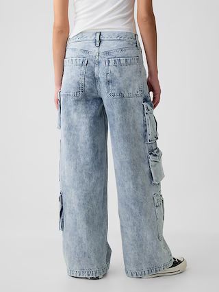 Mid Rise Cargo Baggy Jeans | Gap (US)