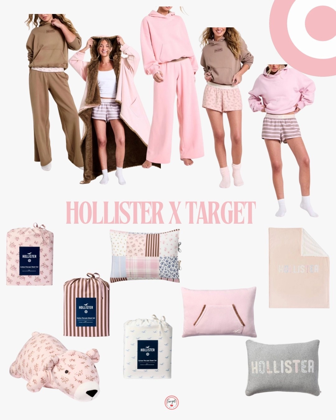 Hollister x Target Limited Collection sweatshirts, sweatpants, pull on shorts, pillows, bed sheets, and throws @Target #target #hollister #hollisterxtarget #newatarget  #juniorapparel #targetfashion #hollisterfashion #hollisterhome

#LTKHome #LTKKids #LTKdayinmylife