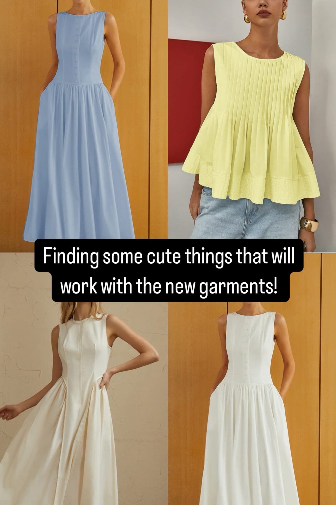 Hopefully will work with new garments -modest, spring dress, spring tops, summer dress 


#LTKPetite #LTKFindsUnder100 #LTKSaleAlert