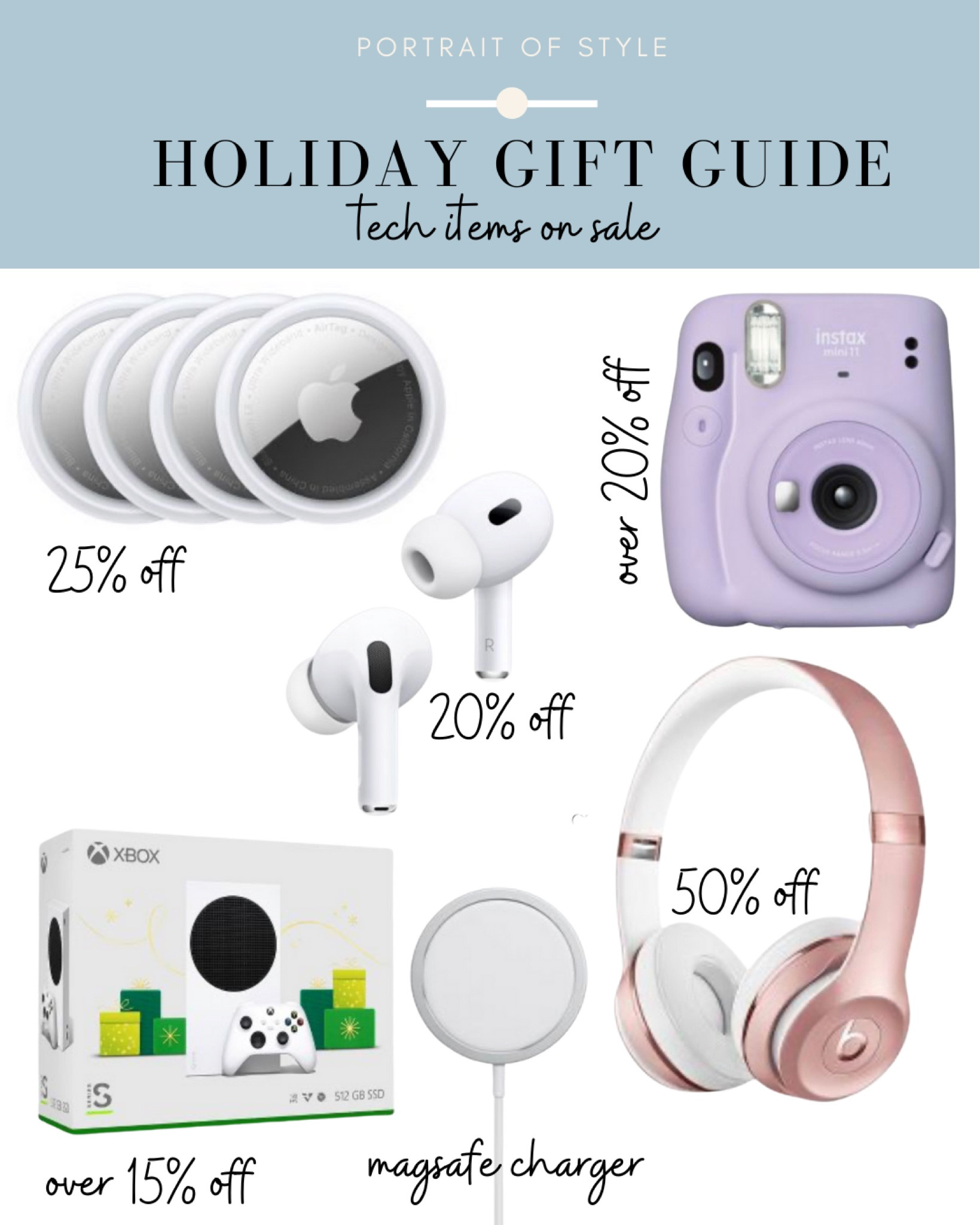 Tech items on sale for early Black Friday at Target! #blackfriday #target #targetblackfriday #techsales #blackfridaysavings #apple #airtags #xbox #beats #airpods

#LTKCyberweek #LTKGiftGuide #LTKHoliday
