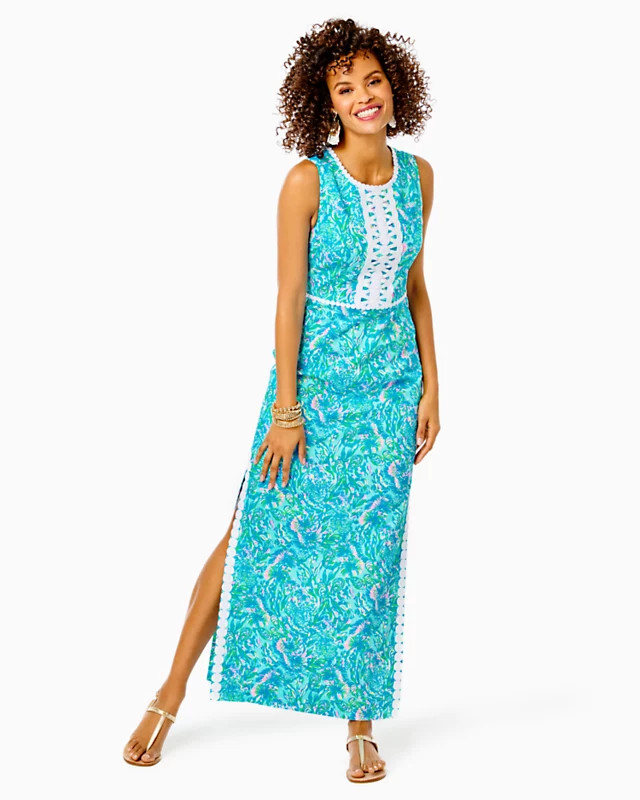 Ashler Maxi Shift Dress | Lilly Pulitzer