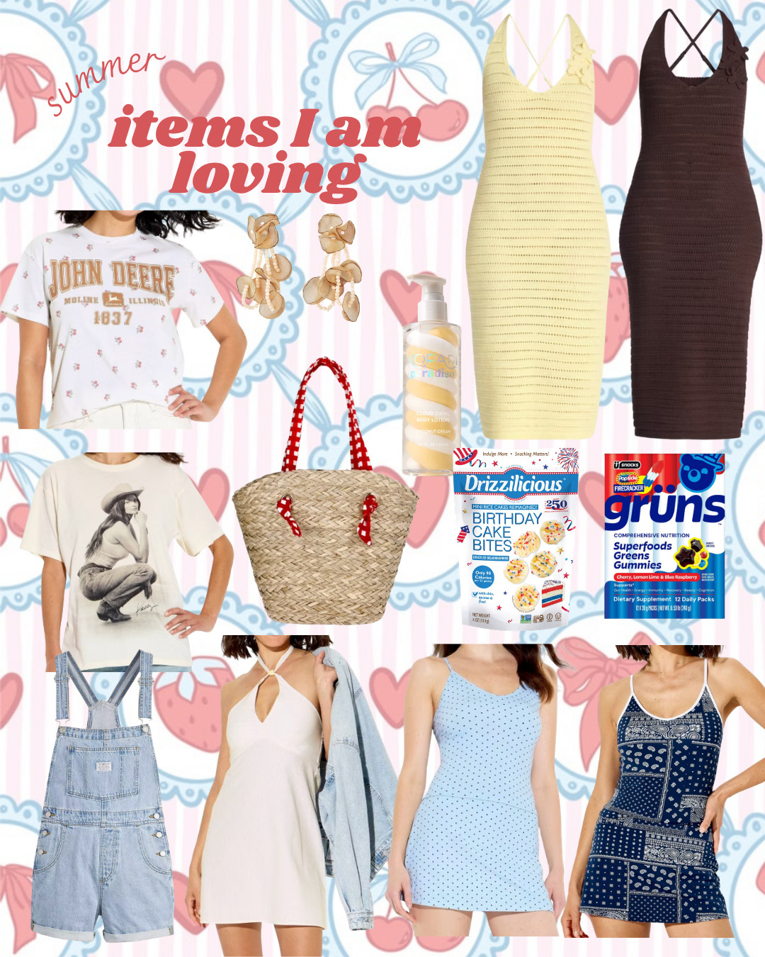 Summer items I am loving the heck out of right now! 

 #LTKdayinmylife #LTKgrwm #LTKSeasonal