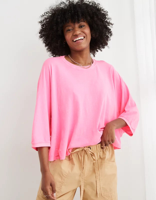 Aerie Slouchy Oversized T-Shirt | Aerie