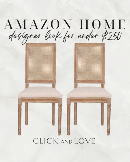 Grab this set of dining chairs for under $250 👏🏼  other colors available! 

Dining room, dining chair, neutral dining chair, modern dining room, traditional dining room, budget friendly dining chair, Amazon, Amazon home, Amazon finds, Amazon must haves, Amazon sale, sale finds, sale alert, sale #amazon #amazonhome

#LTKhome #LTKsalealert #LTKstyletip