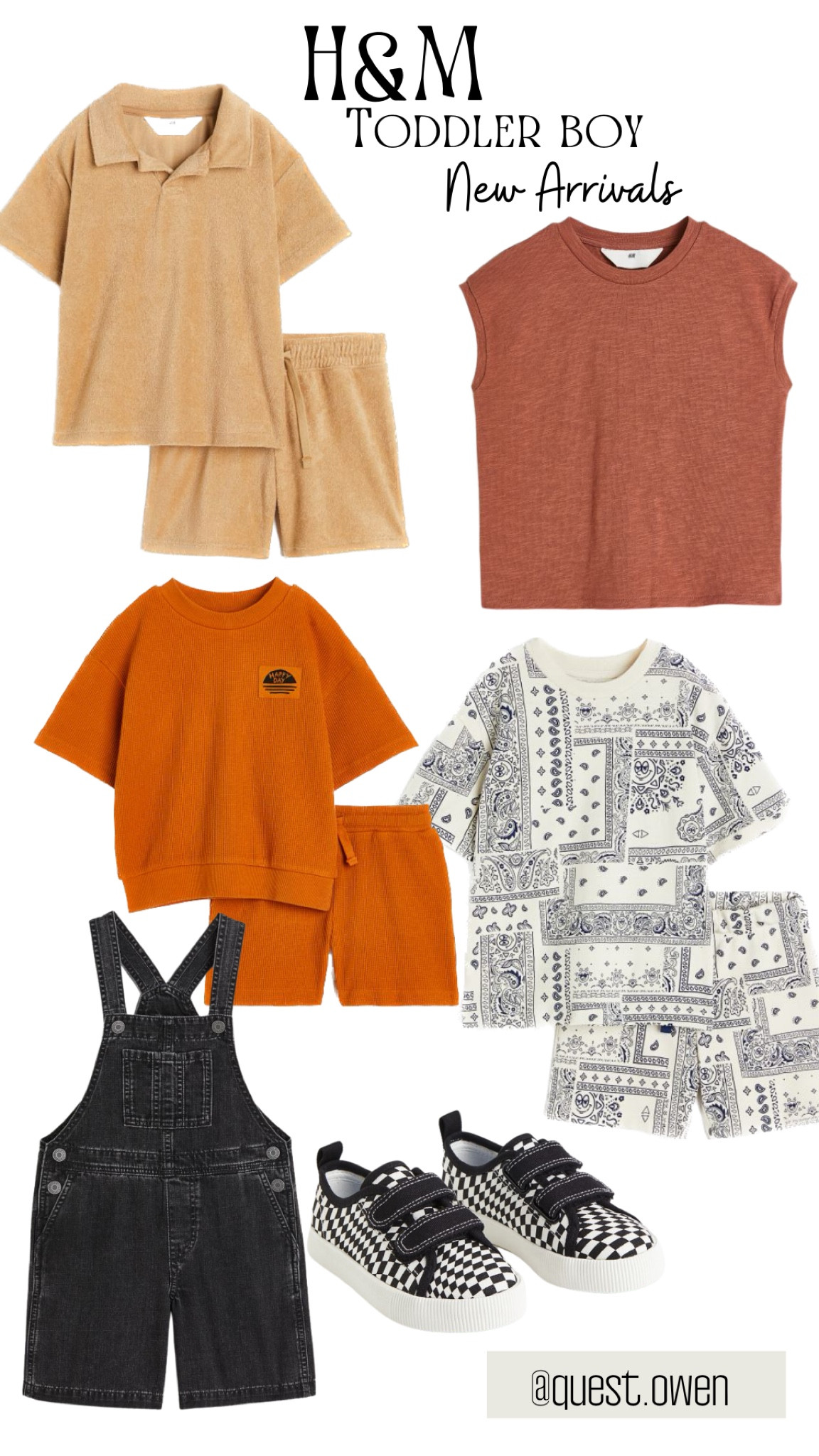 H&M Toddler Boys finds -new arrivals! So many great Spring options. The website is still 15% off today! 
Spring toddler ootd bandas short sets tank tops overalls shortalls sneakers 

#LTKstyletip #LTKFind #LTKkids