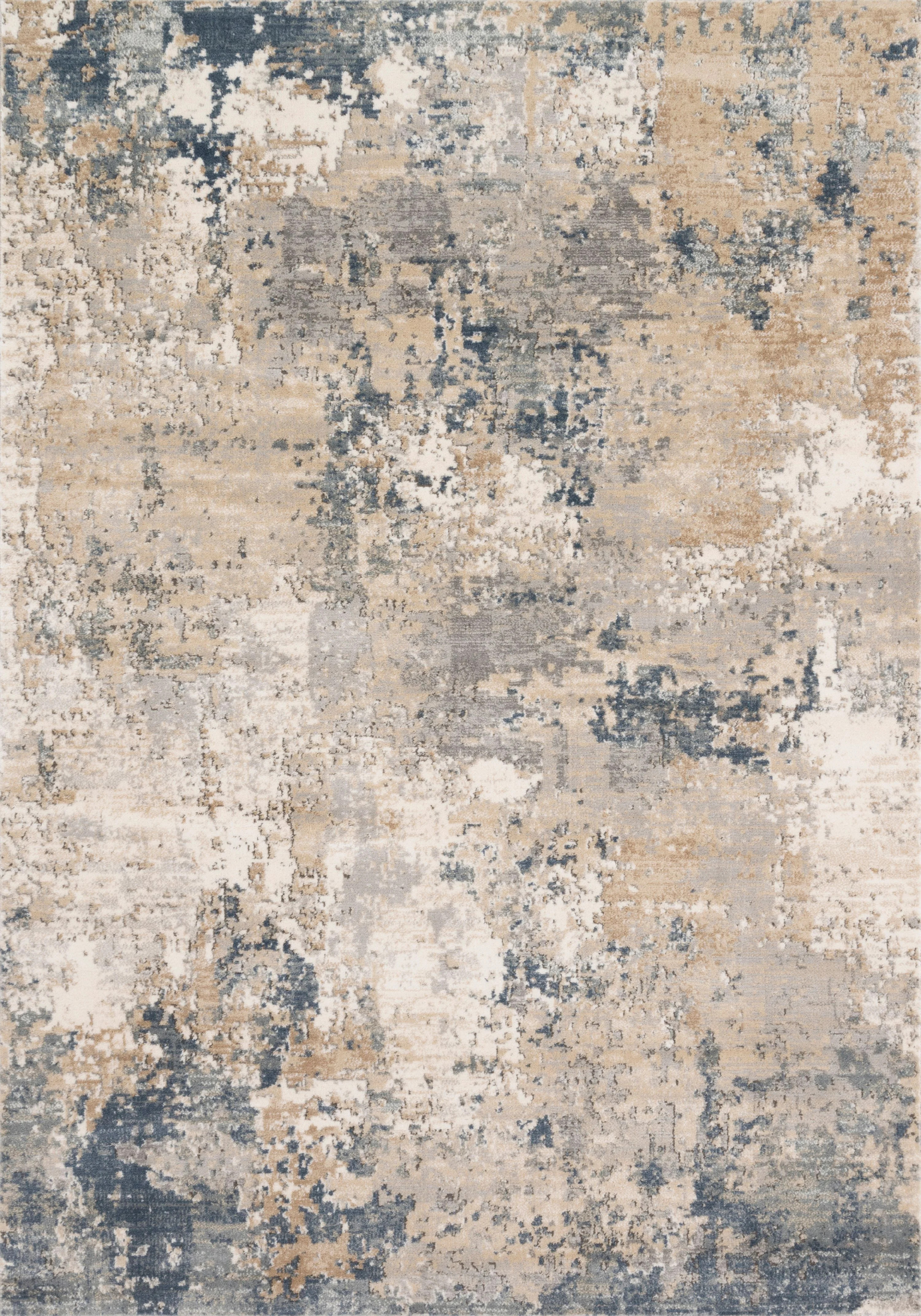 Loloi II Teagan Abstract Sand / Mist Area Rug | Walmart (US)
