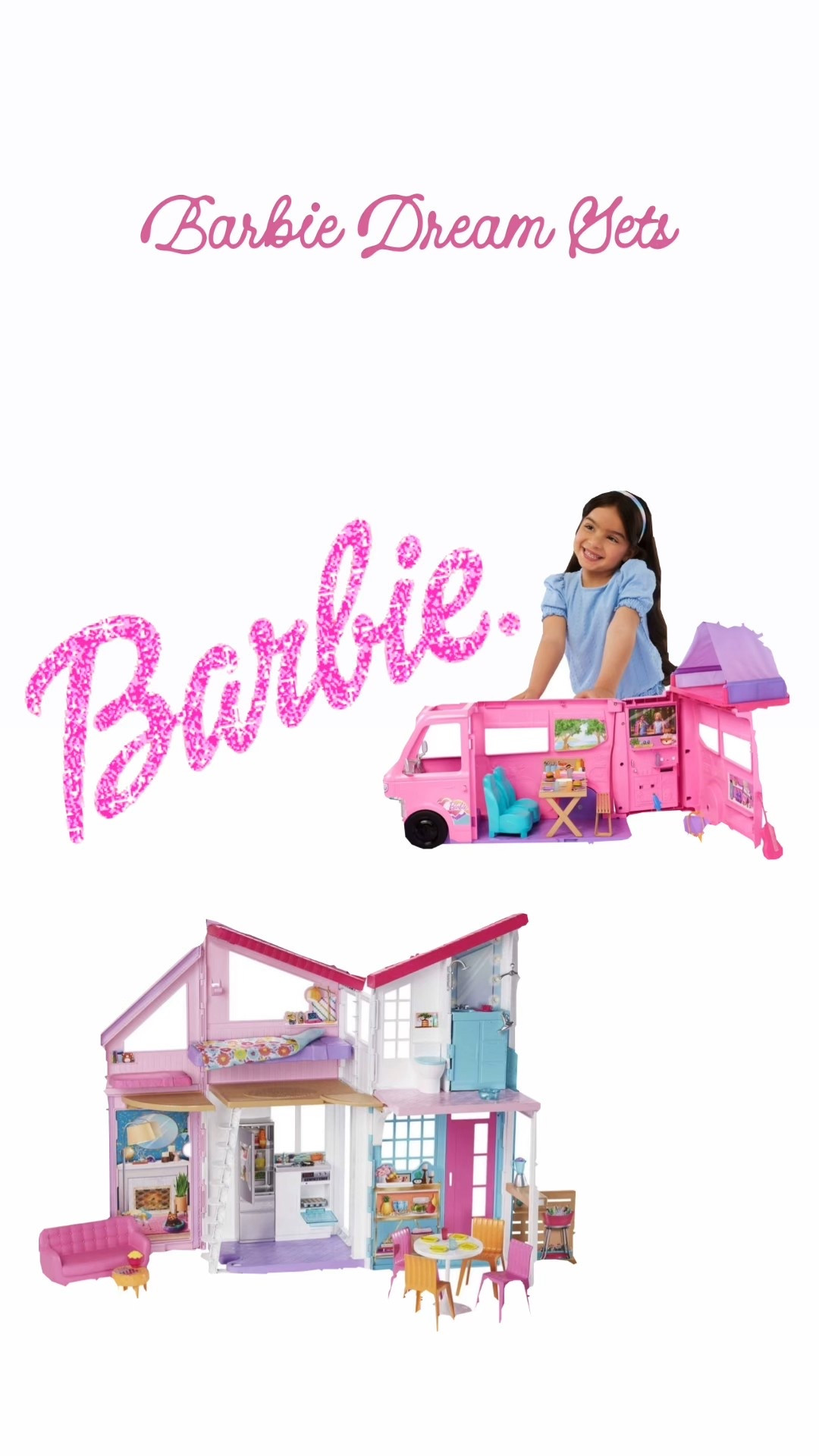 SALE!!! Literally DYING these sets are so cute and perfect for my girls. They’re finally old enough to start playing Barbie’s and you KNOW I’m about to make all (my) Barbie dreams come true hehehe 

#LTKKids #LTKSaleAlert #LTKmomlife