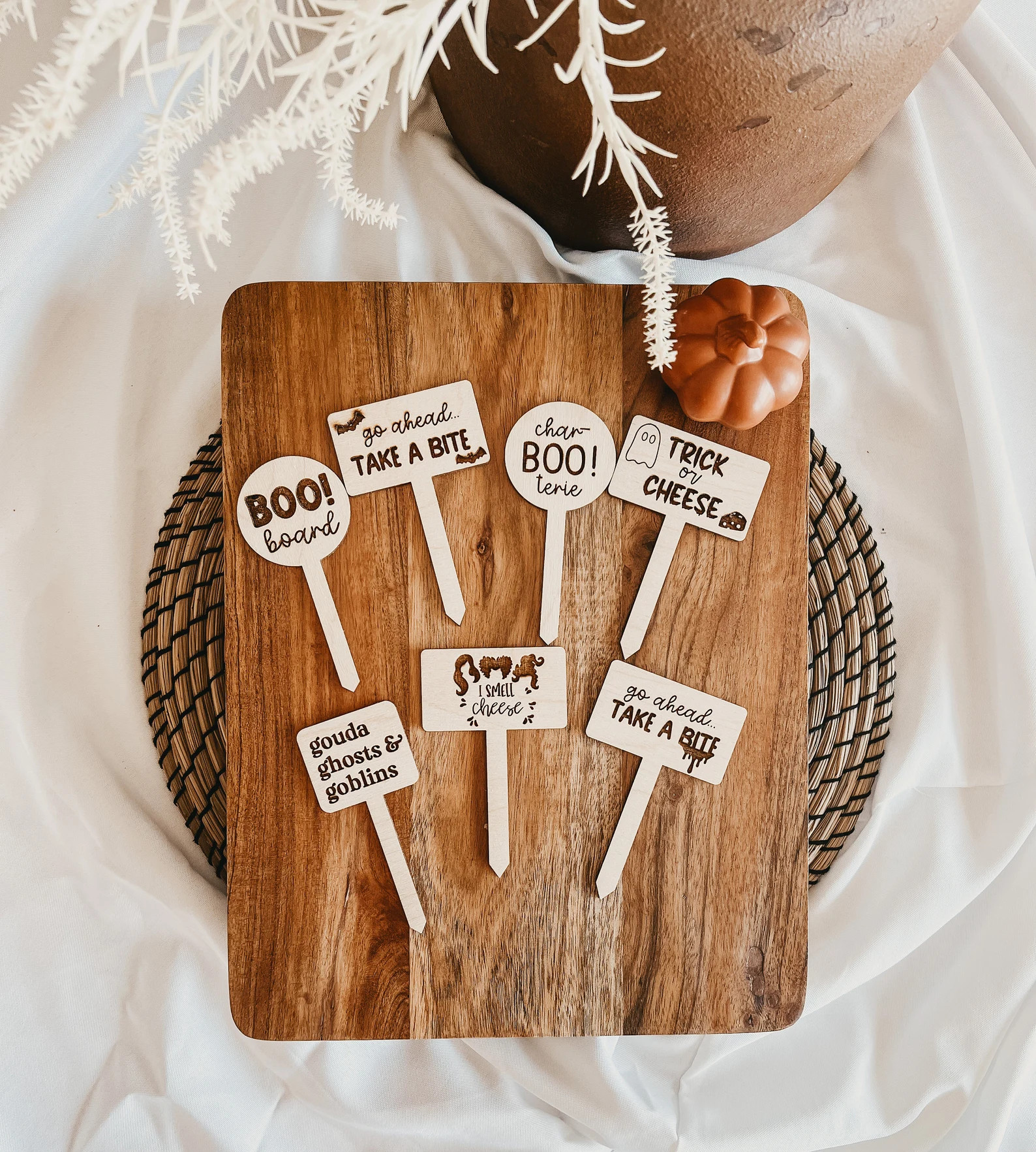 Halloween Charcuterie Picks, Cheese Picks, Charcuterie Accessories, Charcuterie Board, Hocus Pocu... | Etsy (US)