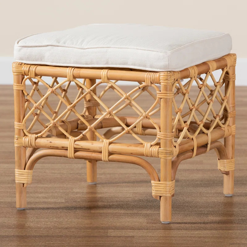 Liberatore 18.5'' Wide Square Standard Ottoman | Wayfair North America