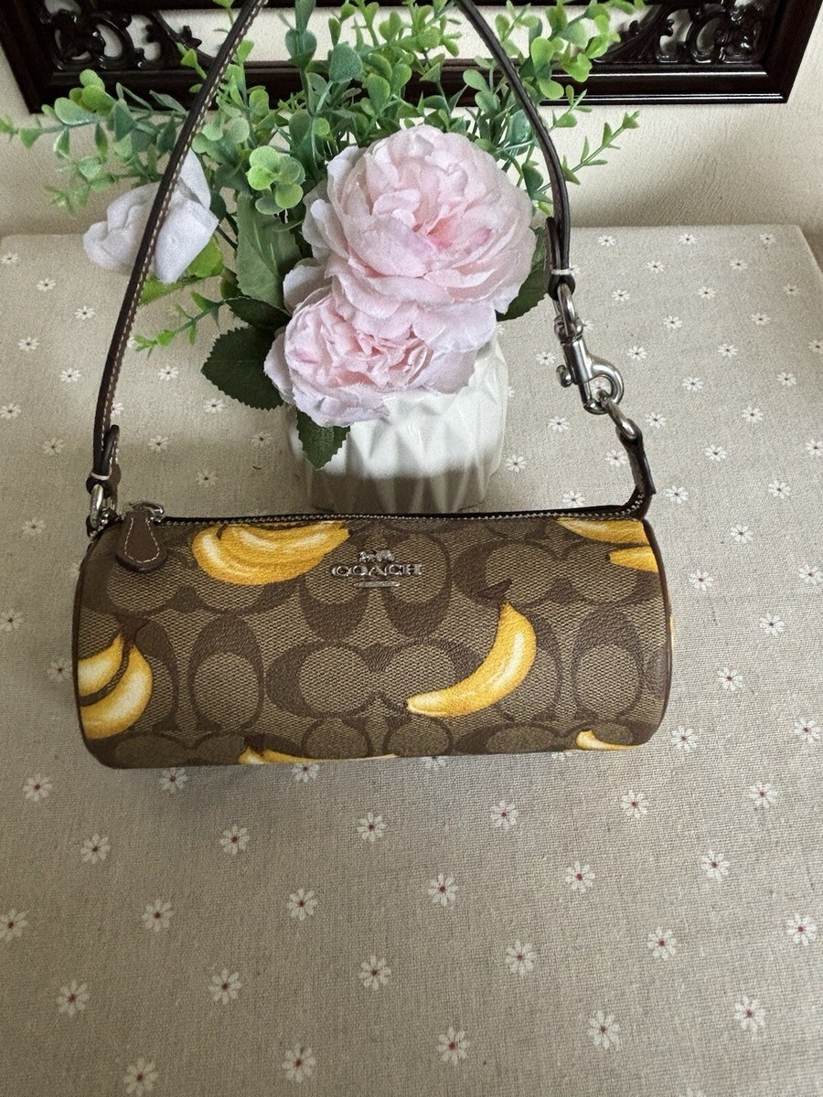 Coach Nolita Barrel Bag In Signature Canvas With Banana Print  | eBay | eBay US