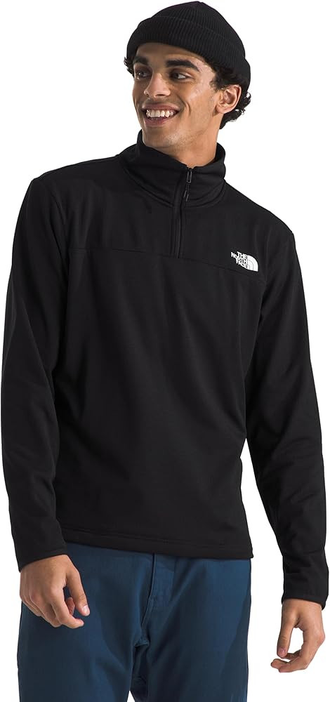 THE NORTH FACE Mens Cedar Trail Grid Fleece Quarter Zip Jacket | Cold Weather Top With Durable, R... | Amazon (US)