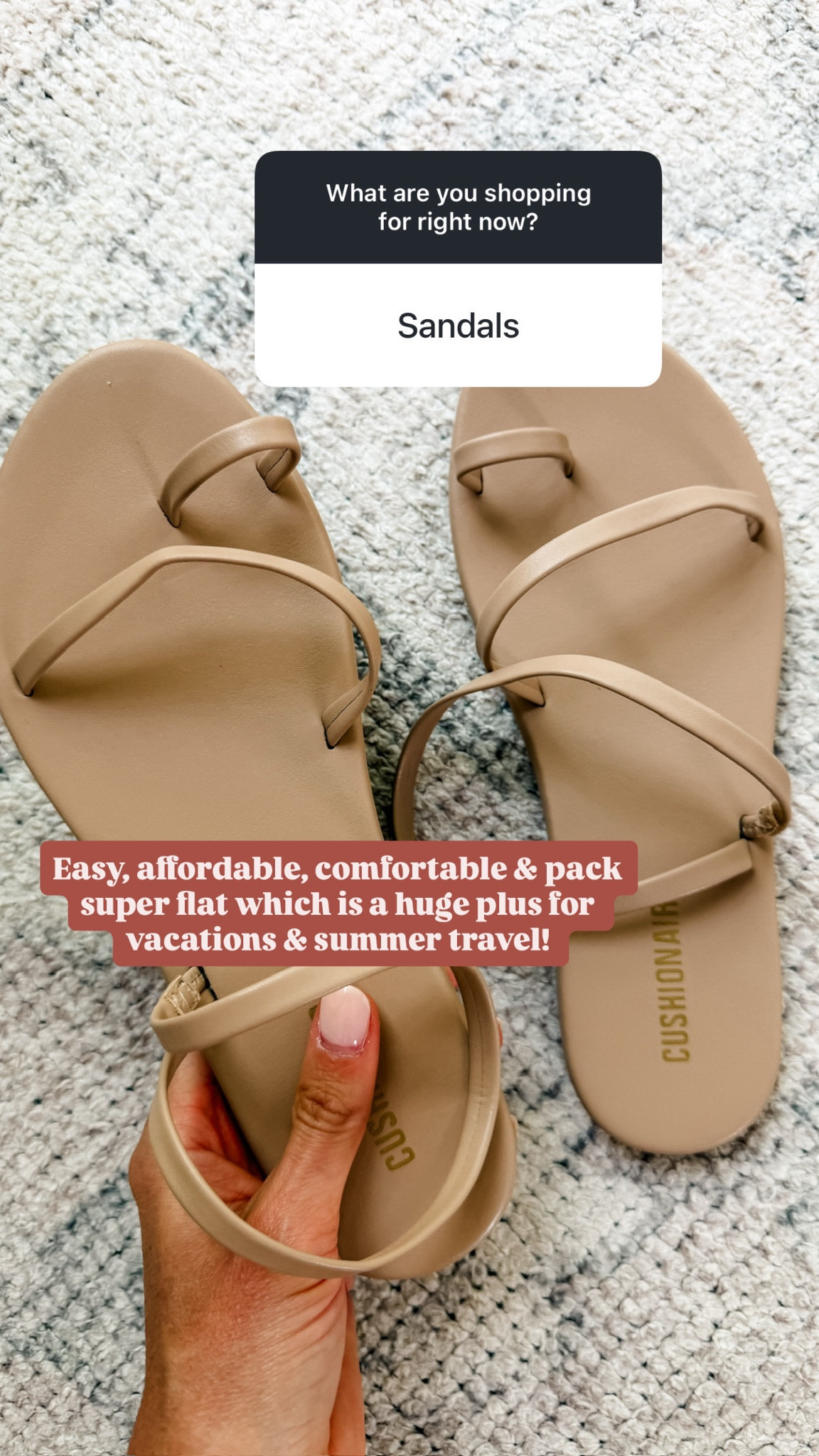 These neutral strappy sandals will go with everything & they’re so affordable!

Loverly Grey, Amazon, sandals, summer sandals 

#LTKSeasonal