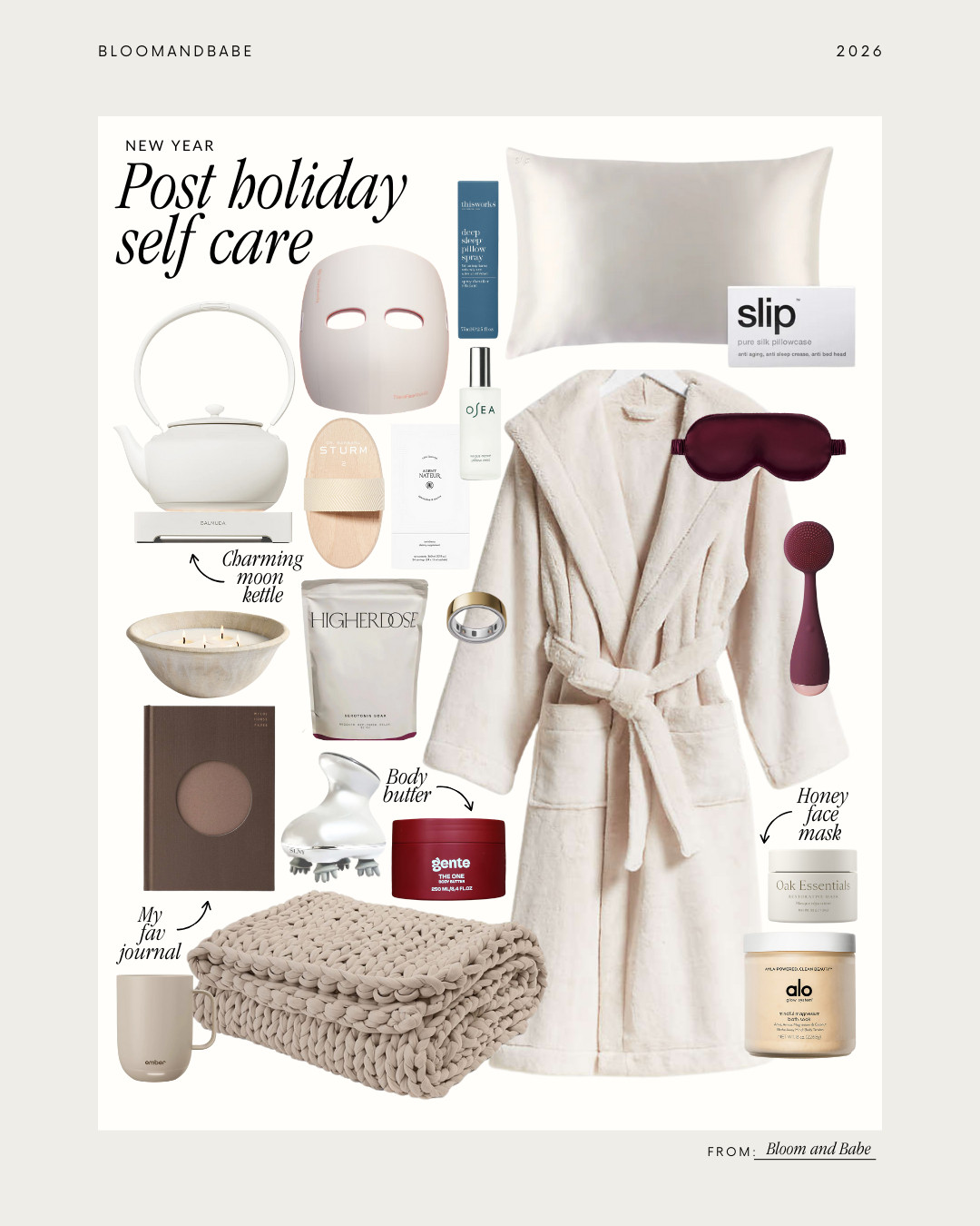 Post-holiday self care looks like staying in, hydrating, cozy favorites, and easing back into real life one small step at a time. 

 

#LTKGiftGuide #LTKHoliday #LTKselfcare