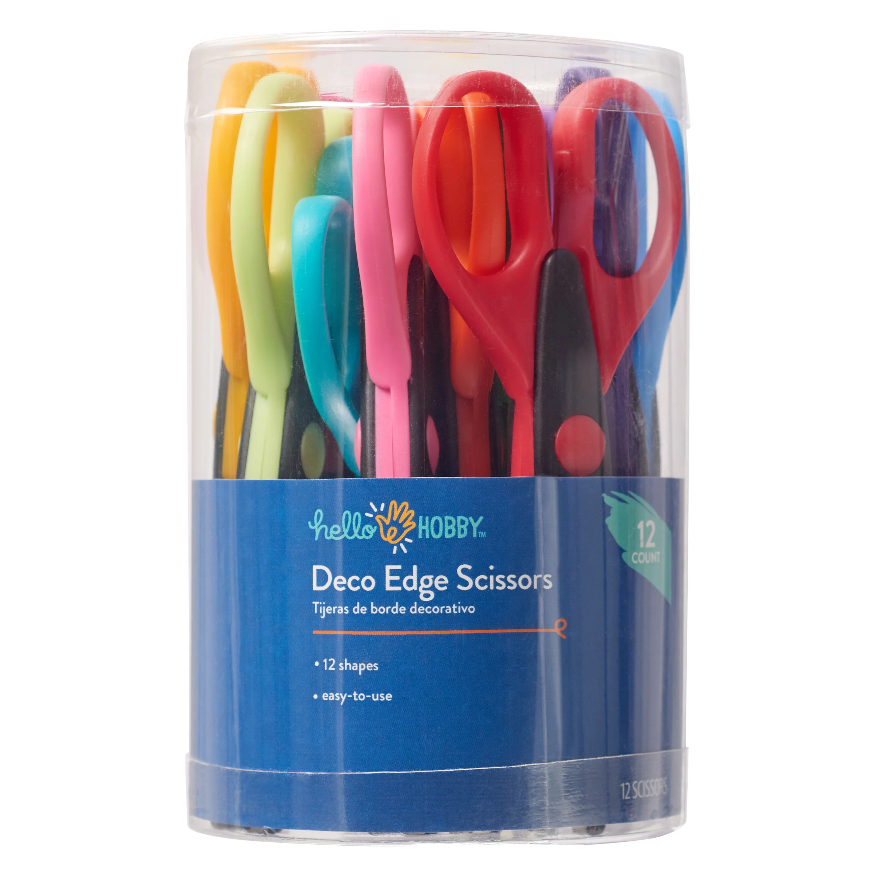 Hello Hobby 6.5" Decorative Edge Scissors, 12 Pieces | Walmart (US)