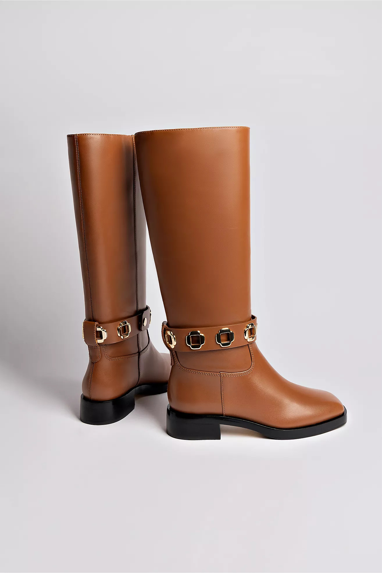 Larroudé Milan Flat Boot | Anthropologie (US)