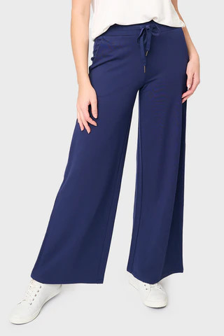 Essential Perfect Ponte Wide Leg Pant | Gibson