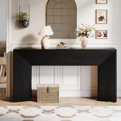 63-Inch Entryway Console Table，Modern Sofa Table Behind Couch | Wayfair North America