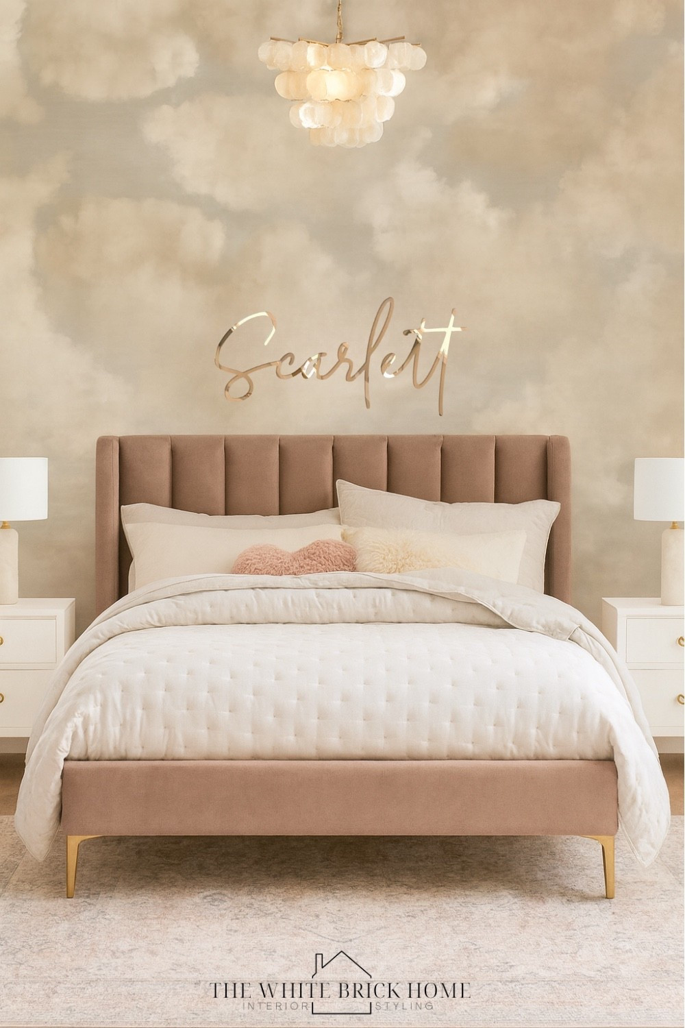 I love this dreamy bedroom design - this velvet bed adds texture and pairs beautifully with this Capiz chandelier. ❤️❤️

Girls room, girls bedroom, teen girl, teen girl bed, girls room wall art, girls room lamp, girls room ceiling light, girls room bedding, girls room rug, girls room bedroom design, girls room bedroom decor, girls room table lamp, girls room lamp, girls room wall name, girls room layout, girls room girls room furniture, nightstand, rug, area rug, pottery barn teen, Wayfair, Etsy 


#LTKKids #LTKHome #LTKSaleAlert