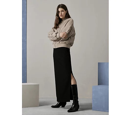 Selected Femme Netra Bomber Jacket - QVC UK | QVC UK