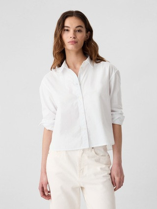 Cropped Shirt | Gap Factory