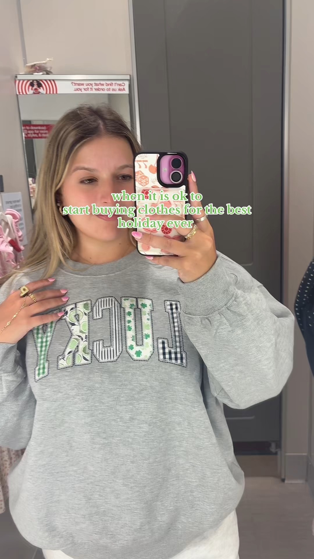 st patrick’s day paddy’s day outfit inspo going out homemade target finds try in green lucky sweatshirt 

#LTKBeauty #LTKActive #LTKootd