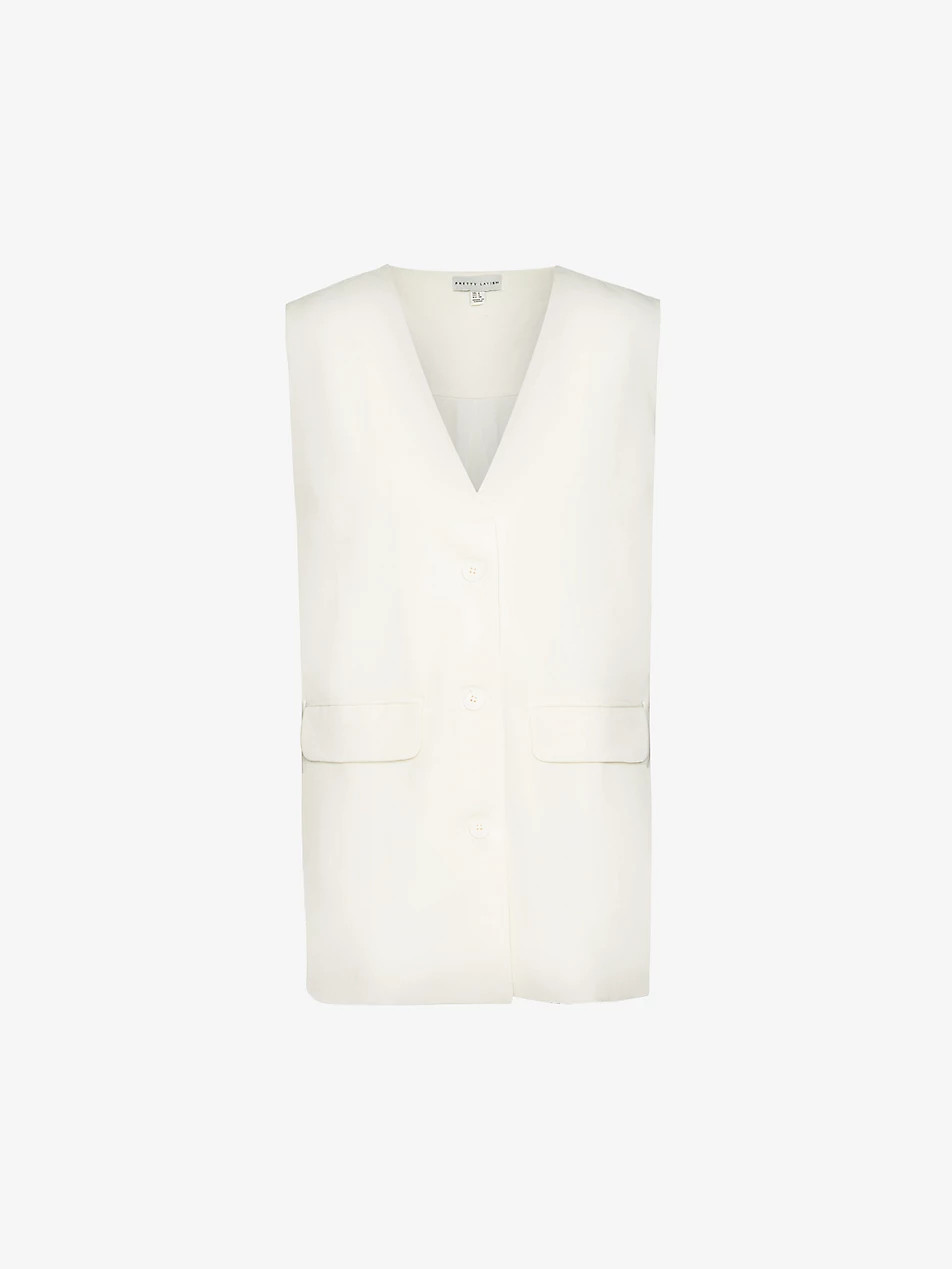 Harlee sleeveless stretch-woven jacket | Selfridges