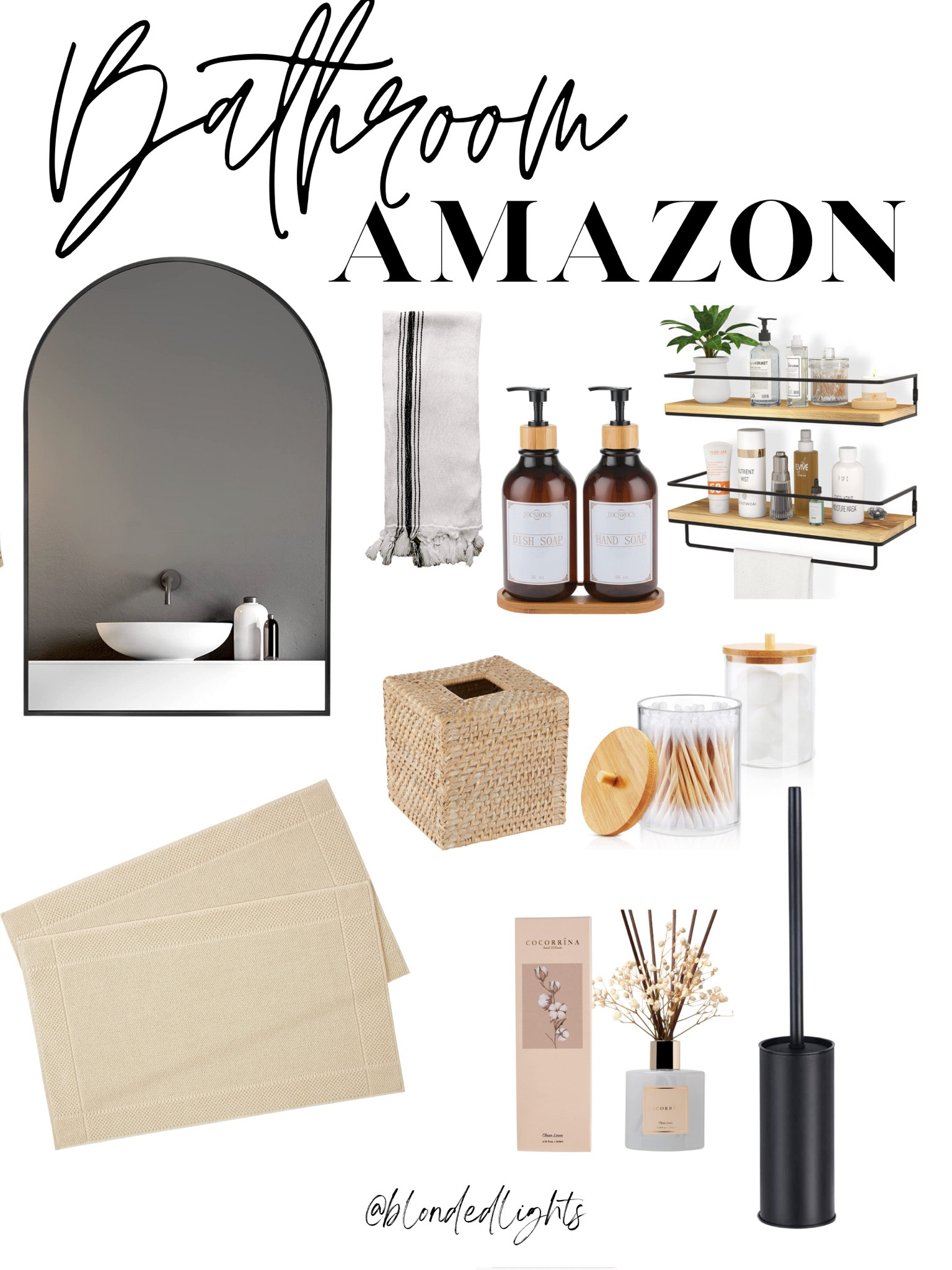 Amazon bathroom favorites 
#amazonbathroom 
#amazon 
#bathroom
#neutrals #homedecor 

#LTKunder100 #LTKhome #LTKunder50