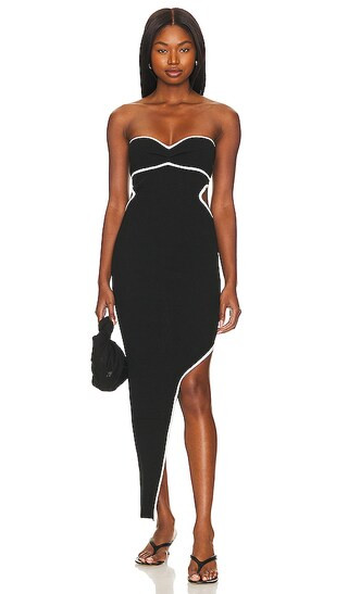 Jambo Strapless Maxi Dress in Vil | Revolve Clothing (Global)