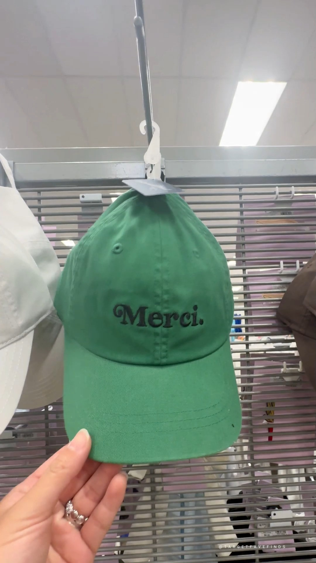 Cutest embroidered baseball hats at Target rn 👀 “merci,” “living my best life,” and more. Which one’s your vibe? 🧢✨ 

 #targetstyle #targetfinds #summerstyle #LTKSummerEdit #LTKFindsUnder50