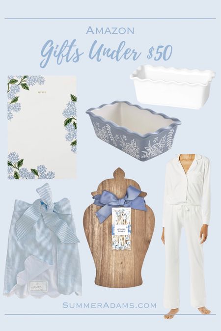 Cutest gifts for her under $50!


Ginger jar, cutting board, charcuterie board, food board, white soft pajamas Amazon, blue and white, striped apron, blue floral notepad, blue and white bread cookware, porcelain bakeware

#LTKGiftGuide #LTKhome #LTKfindsunder50