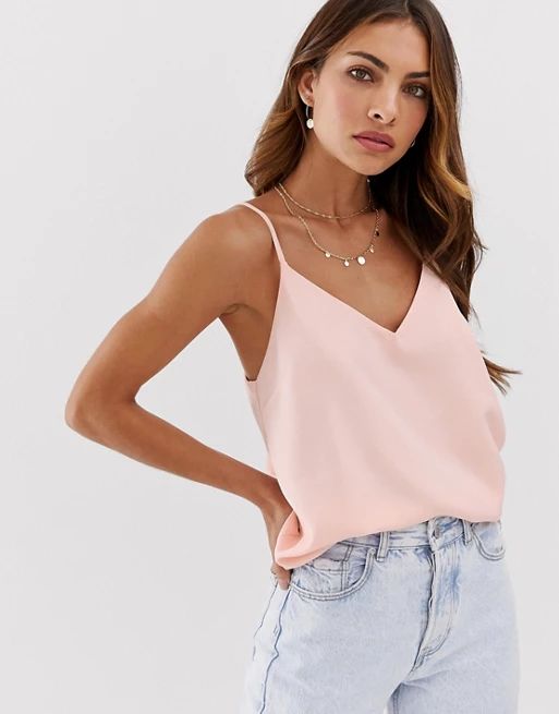ASOS DESIGN eco swing cami with double layer | ASOS US