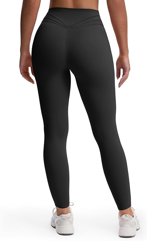 Aoxjox High Waisted Workout Leggings for Women Trinity Yoga Pants 26.5" | Amazon (US)